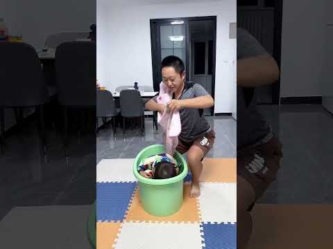 儿子是怎么出来的呢#呆萌小米宝#萌娃#熊孩子