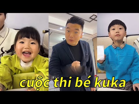 Xiaobao và Xiaoding cạnh tranh làm kuka của em bé dễ thương. Ai có thể làm tốt hơn?