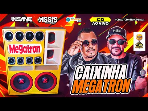 CD CAIXINHA MEGATRON - INSANE DJ E MC ASSIS AO VIVO