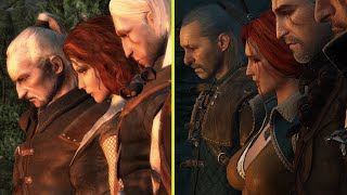 The Witcher Prologue - Original vs The Witcher 3 Remake Mod