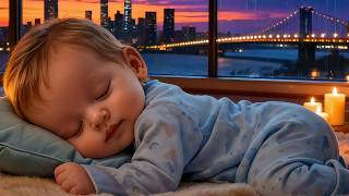 Deep Sleep Lullaby for Babies | Soothing Mozart Lullaby & Gentle Night Rain 🎶