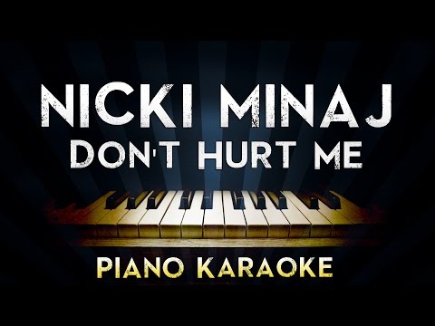 Nicki Minaj Ft. Jeremih – Don’t Hurt Me | Lower Key Piano Karaoke Instrumental Lyrics Cover Sing