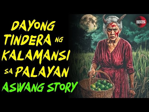 DAYONG TINDERA NG KALAMANSI SA PALAYAN | Kwentong Aswang | True Story