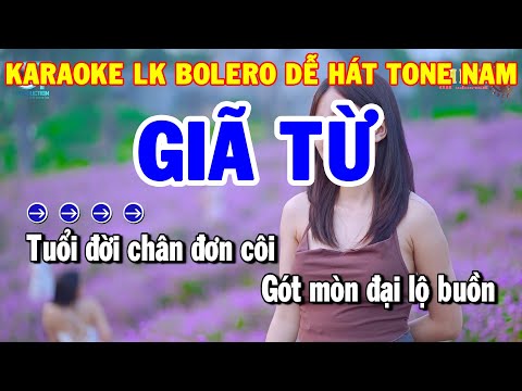 Karaoke Liên Khúc Nhạc Lính Tuyển Chọn Tone Nam | | Gĩa Từ – Tâm Sự Đời Tôi | Thanh Hải