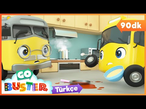 Pişirme Felaketi – Akşama Yemekte Ne Var Buster?🍳👩🏻‍🍳 | Go Buster Türkçe - Çocuk Çizgi Filmleri