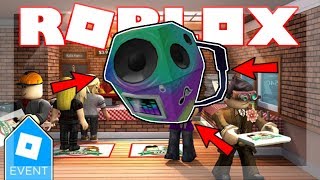 How To Get Boombox Backpack Roblox Pizza Party Event Texting - 