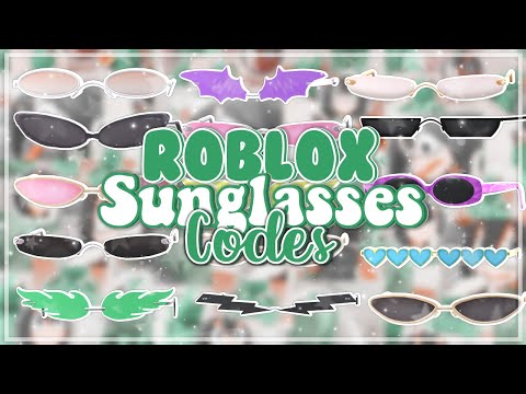 Glasses Codes Roblox 07 2021 - roblox glasses id