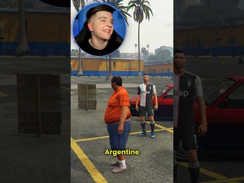 RONALDO KUPUJE GOLF 2 U GTA 5🤣⚽ #shorts #balkan #danči