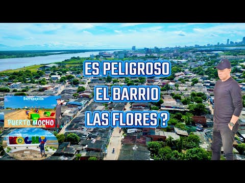 Así es el Barrio  donde Queda la Única Playa de Barranquilla😡 PUERTO MOCHO