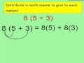 Understanding the Distributive Property
