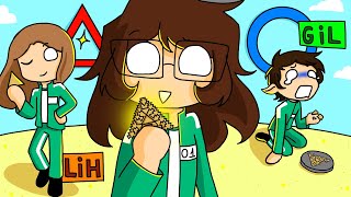 ⭕ ROUND 6... JOGUEI COM MEUS AMIGOS! ❌ (Roblox Ink Game)