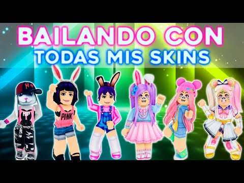 ROBLOX DANCE con TODAS MIS SKINS #SHORTS