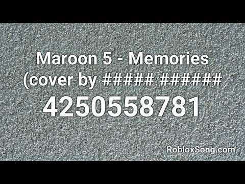 Memories Maroon 5 Music Code Roblox 07 2021 - roblox like lovers do id