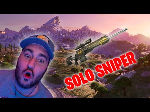 ๐ ยกGANANDO SOLO con FRANCOTIRADOR! ๐ ~ FORTNITE ZB