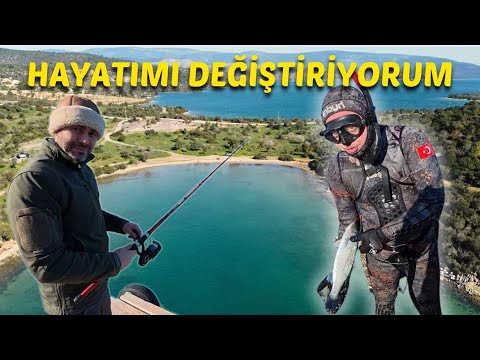 HAYATIMI DEĞİŞTİRİYORUM  | ISSIZ KOYDA ZIPKINLA BALIK AVI