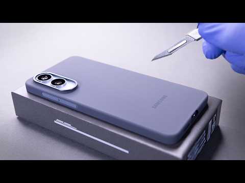 Samsung Galaxy S25 Edge Unboxing and Video Test! - ASMR