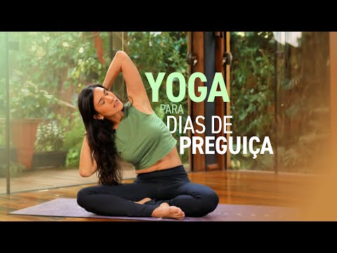 Yoga Delicinha para SUPERAR dias de Preguiça