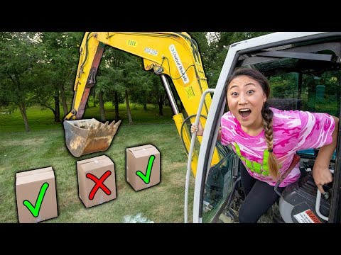 Don't Crush The Wrong Mystery Box!! (Challenge Game)