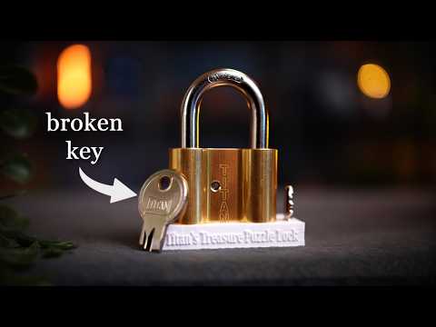 This padlock puzzle contains hidden treasure!!!