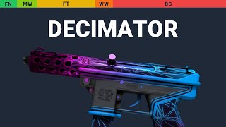 Tec-9 Decimator Wear Preview