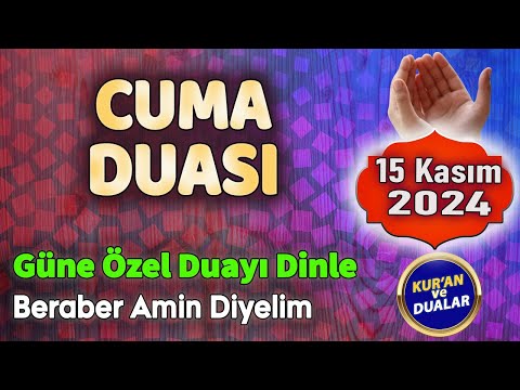 CUMA DUASI DİNLE Tesirli Dualar