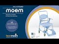 Miniatura de vídeo de Silla de ducha Moem