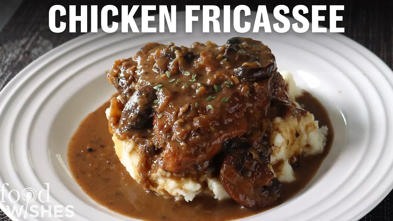 Chef John s Chicken Fricassee - Classic French Chicken Recipe