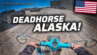 ESTE ES EL PUEBLO MAS EXTRAÑO QUE CONOCÍ EN TODO MI VIAJE🙌😱 [DEADHORSE] | ALASKA🇺🇲