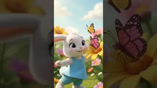 ننھا خرگوش 🐰🌸 | Urdu Kids Rhyme | بچوں کی پیاری نظم #Shorts