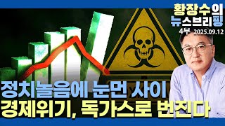 4부:정치놀음 눈먼 사이 독가스처럼 번져가는 국내외 경제 위기의 징조들(2025.09.12)