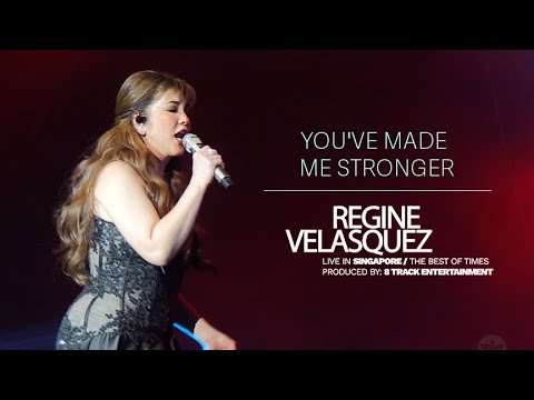 You've Made Me Stronger | Regine Velasquez Live in Singapore 2024 | 4K