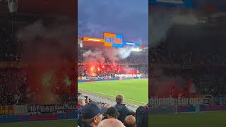 02.08.2025 | FC Basel at home against GC Zürich. #ultras #football #fcb #muttenzerkurve #pyro