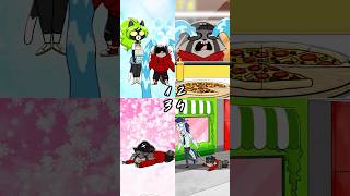 Rocky Crybaby gets Destroyed // Rocky Rakoon Animation Meme #Shorts #tiktok #viral #funny #trending