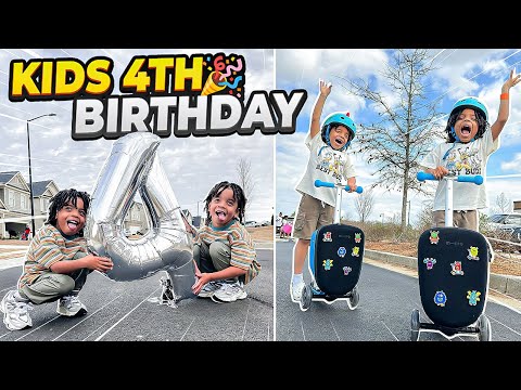 Surprising Our Twins With A 4th Birthday Trip!!!!