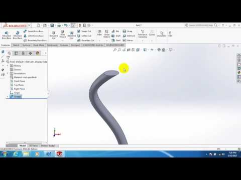 solidworks tube bending