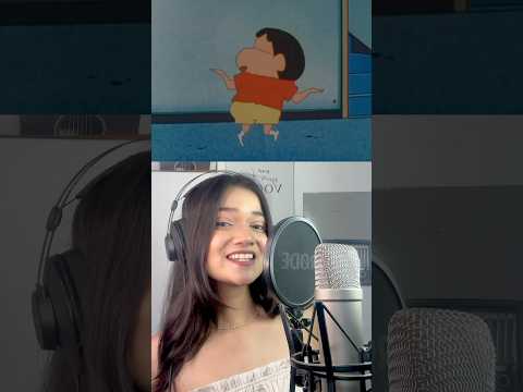Shinchan bhi bas Jhalla hi hai๐คญ #shinchan #coversong #trendingshorts