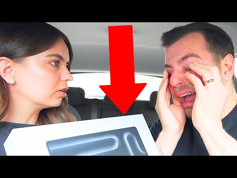 BREAKING UP with HUSBAND PRANK then SURPRISING HIM WITH A MACBOOK PRO!