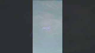 purple - Olivia Rodrigo #newmusic #oliviarodrigo #shorts