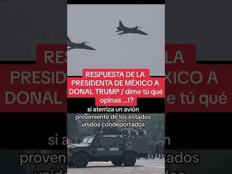 #claudiasheinbaum  lo volvio hacer y aclara las cosas a #donaldtrump  🇲🇽🇺🇸👏🏻 #news #noticias