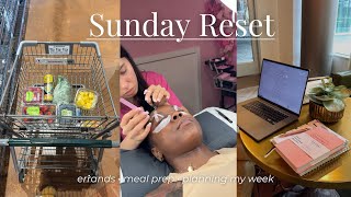 SUNDAY RESET ROUTINE: Easy Meal Prep + Plan My Week