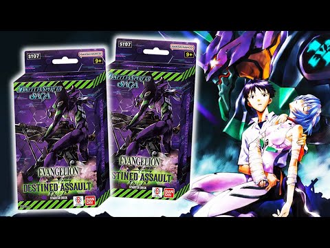 ENTRA NO ROBÔ, SHINJI! Unboxing do Deck Inicial Evangelion DESTINED ASSAULT de Battle Spirit SAGA