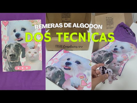 👉SABIAS QUE PODES ESTAMPAR FOTOS CON ESTA TECNICA!!! TELA SUBLIMABLE Y VINILO DE CORTE!!!