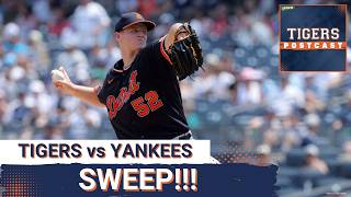 TIGERS POSTCAST: SWEEP! Detroit Tigers BEAT New York Yankees In Extras After BLOWING LATE LEAD