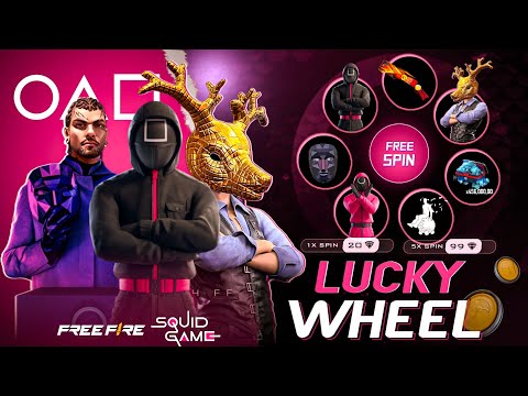 Squid Game Lucky Wheel Event Date🔥🥳| Next Discount Event Date | Free Fire New Event | ff new event
