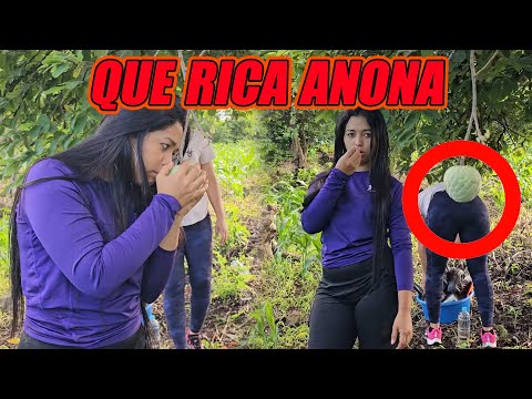 Nos encontramos una rica anona.