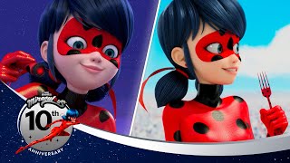 🇧🇷 MIRACULOUS | 🔝 TALISMÃ 🐞 | Os 10 melhores momentos | 10º aniversário 💫