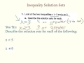 Understanding Inequalities and Symbols