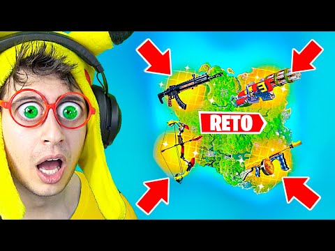 Reto ESQUINAS MÍTICAS del MAPA 🔥💎!! (imposible 😱) - Fortnite