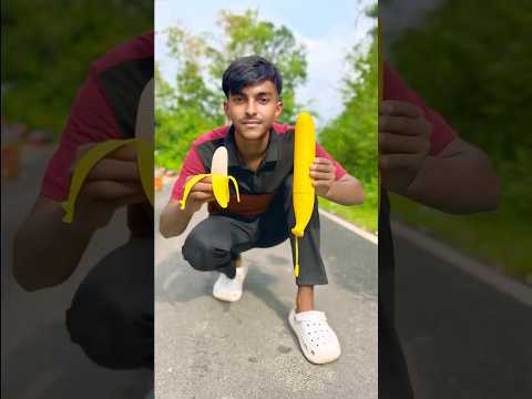 Fake Banana VS yellow colour Fake Banana Wala Umbrella Unboxing