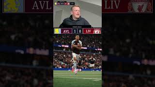 Aston Villa fan reacts to Morgan Rogers goal vs Liverpool! #AVFC #shorts #liverpool